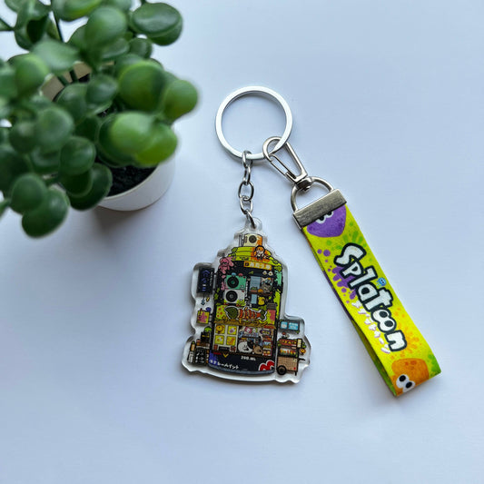 Sushiboiiiyy: Splatoon Keychain