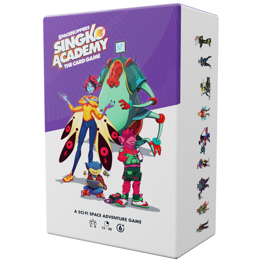 Space Hoppers Singko Academy Card Game