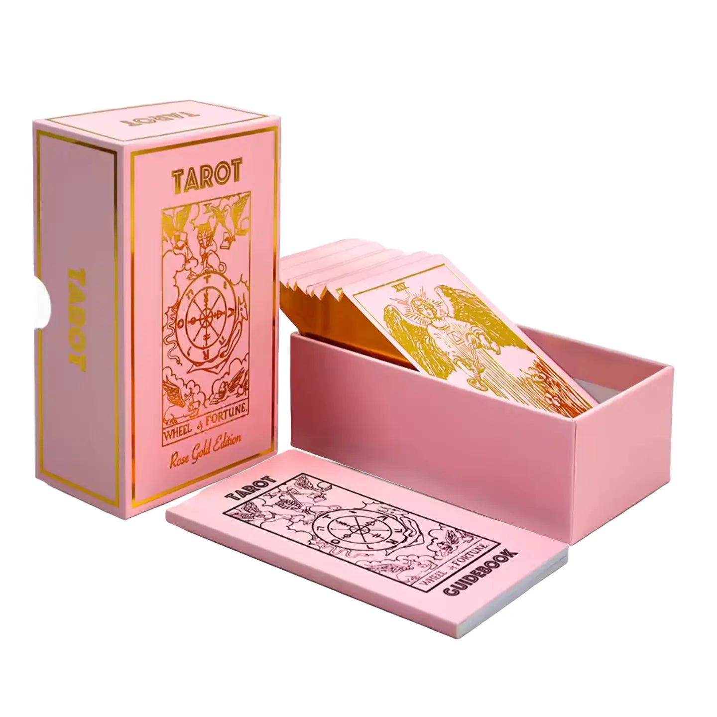 Rose Gold Tarot & Guide: Classic Tarot Design and Gold Foil