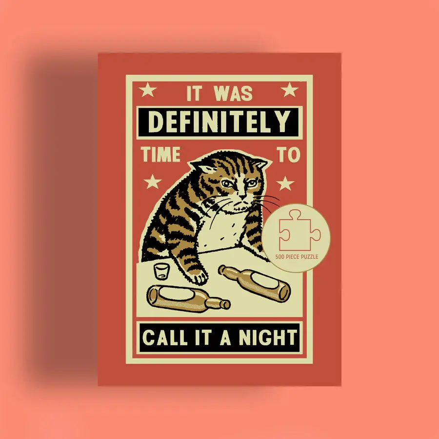 Drunk Cats: Call It a Night Puzzle