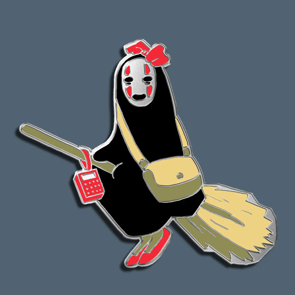 Tim Doyle: No-Face Delivery Enamel Pin