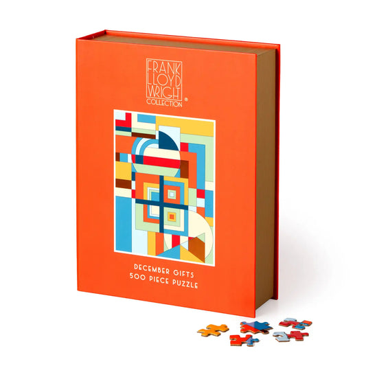 Frank Lloyd Wright: December Gifts Book Puzzle