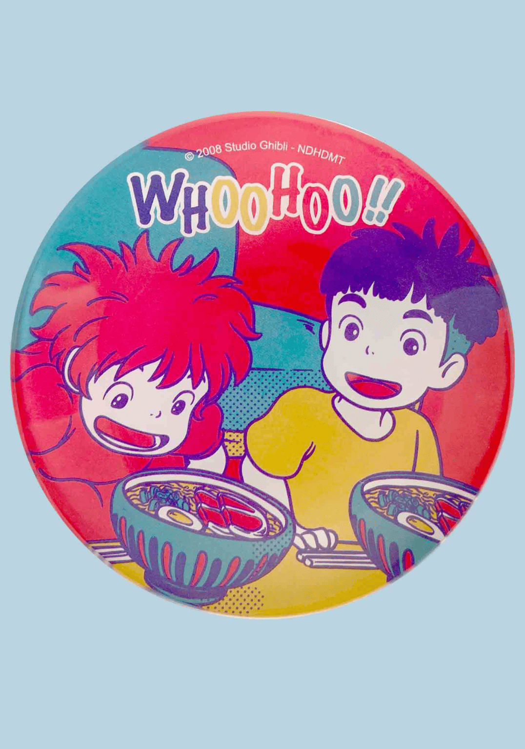 Ponyo Yummy Mini Glass Plate Whoohoo!