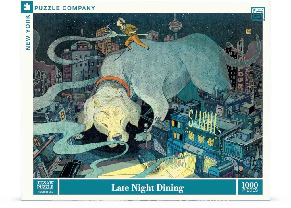 Victo Ngai: Late Night Dining Puzzle