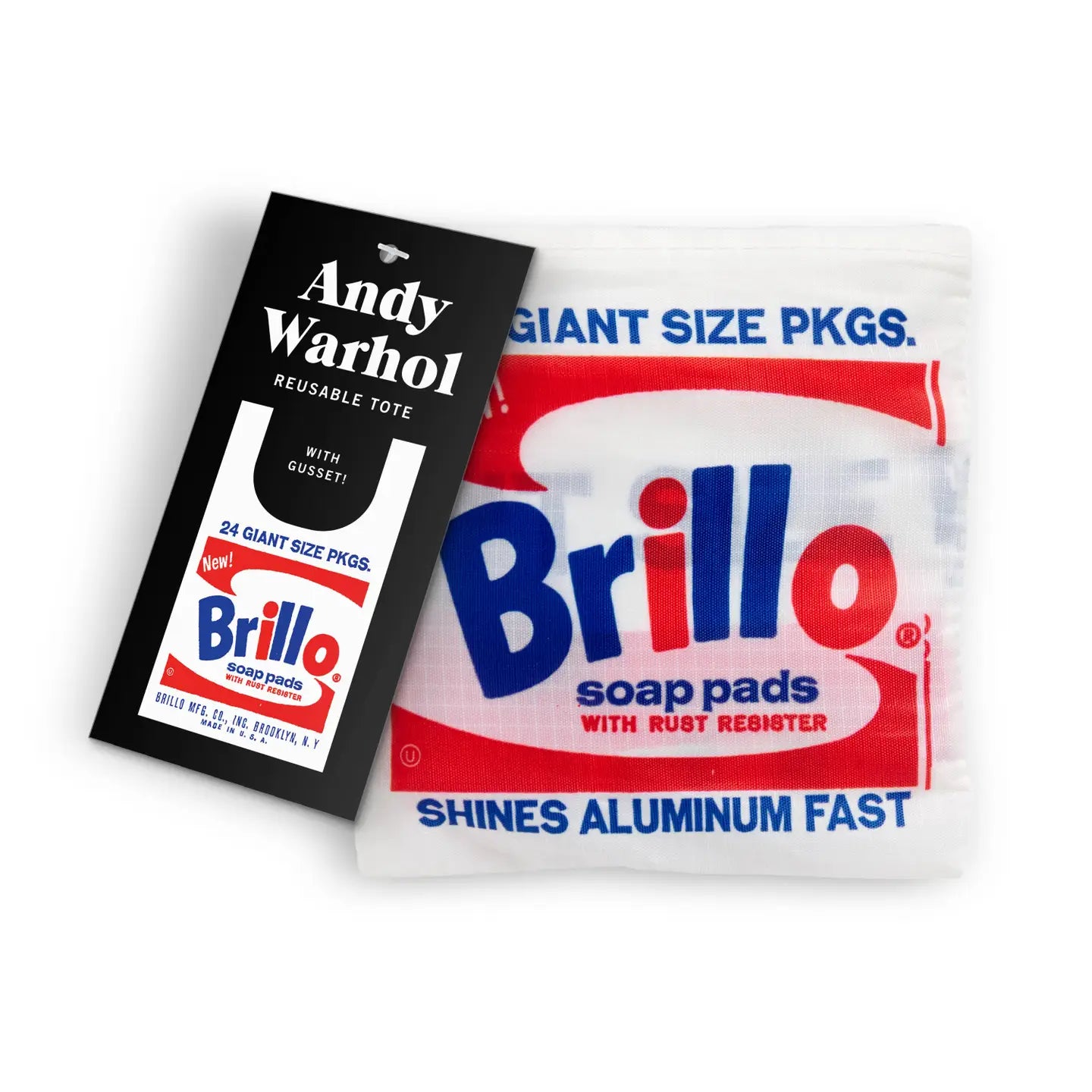 Andy Warhol: Brillo Reusable Bag