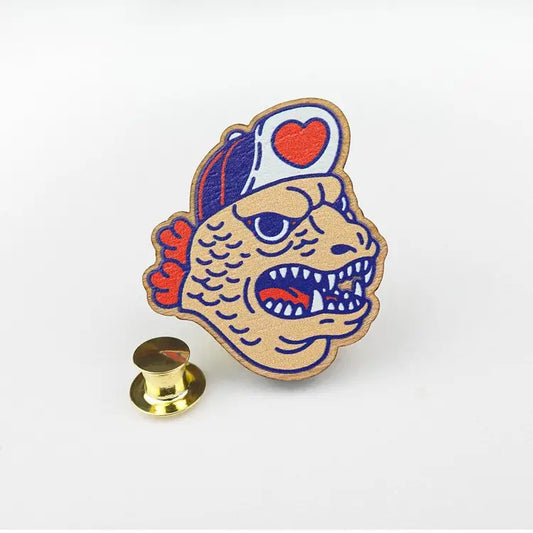 Yeaaah! Studio: Kaiju Wooden Pin