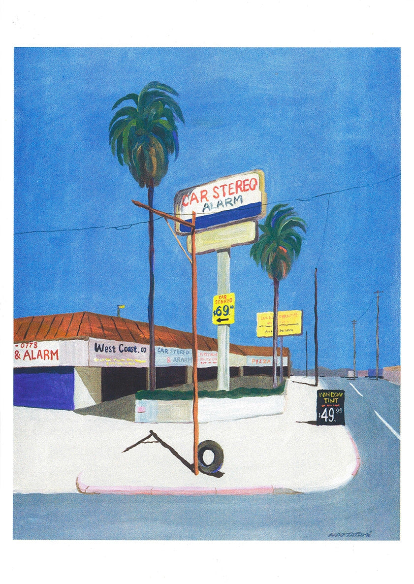 Nao Tatsumi: Los Angeles, California Art Print