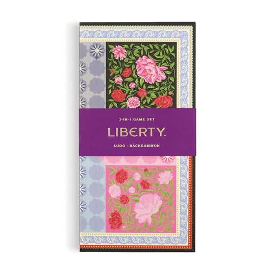 Liberty London: 2-in-1 Game Set - Backgammon & Ludo