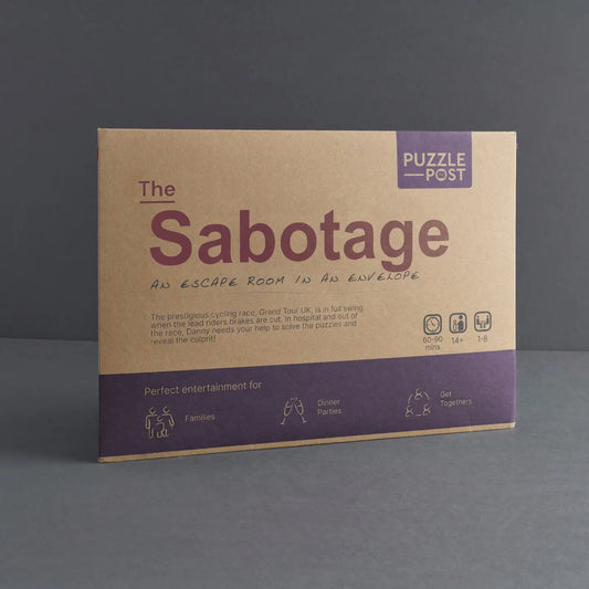 Escape Room in An Envelope: THE SABOTAGE