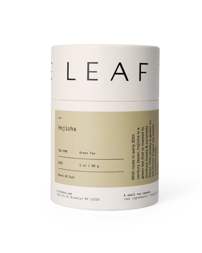 DONA: Hojicha Loose Leaf Green Tea