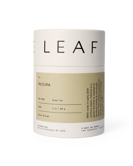 DONA: Hojicha Loose Leaf Green Tea