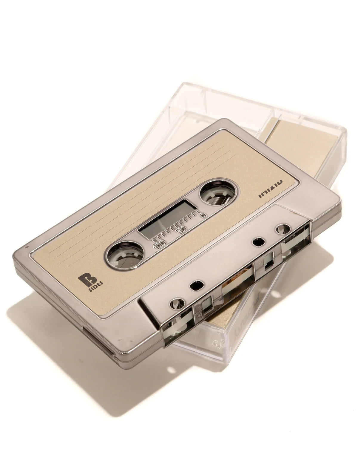 Gray Chrome: Blank 60 min. Cassette Tape