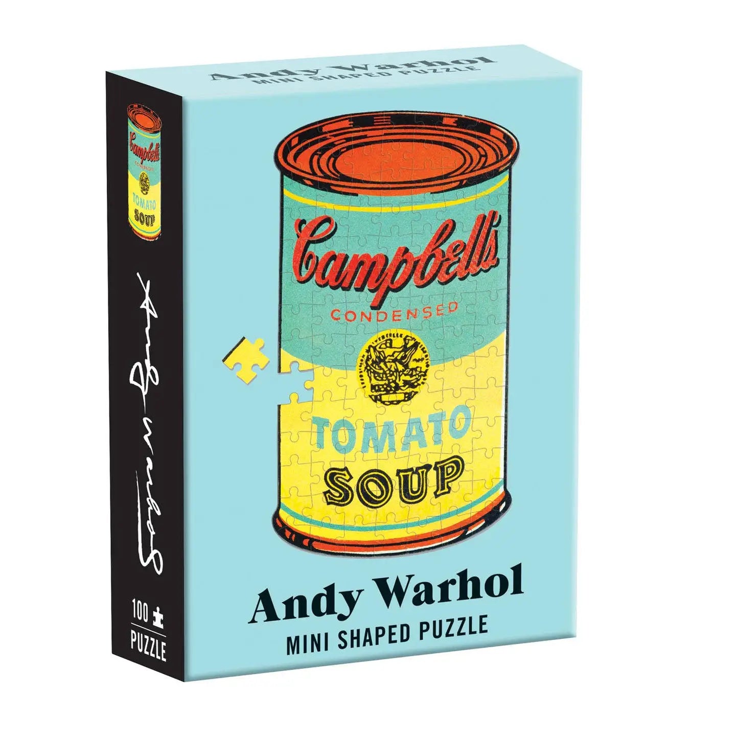 Andy Warhol: Campbell's Soup Mini Shaped Puzzle