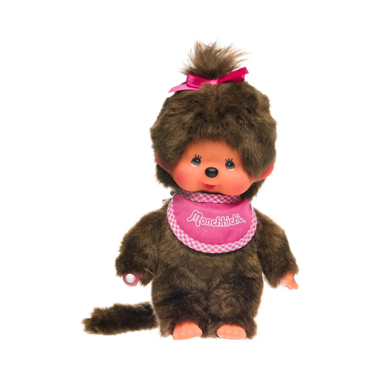 Sekiguchi Monchhichi: Girl - Pink Bib