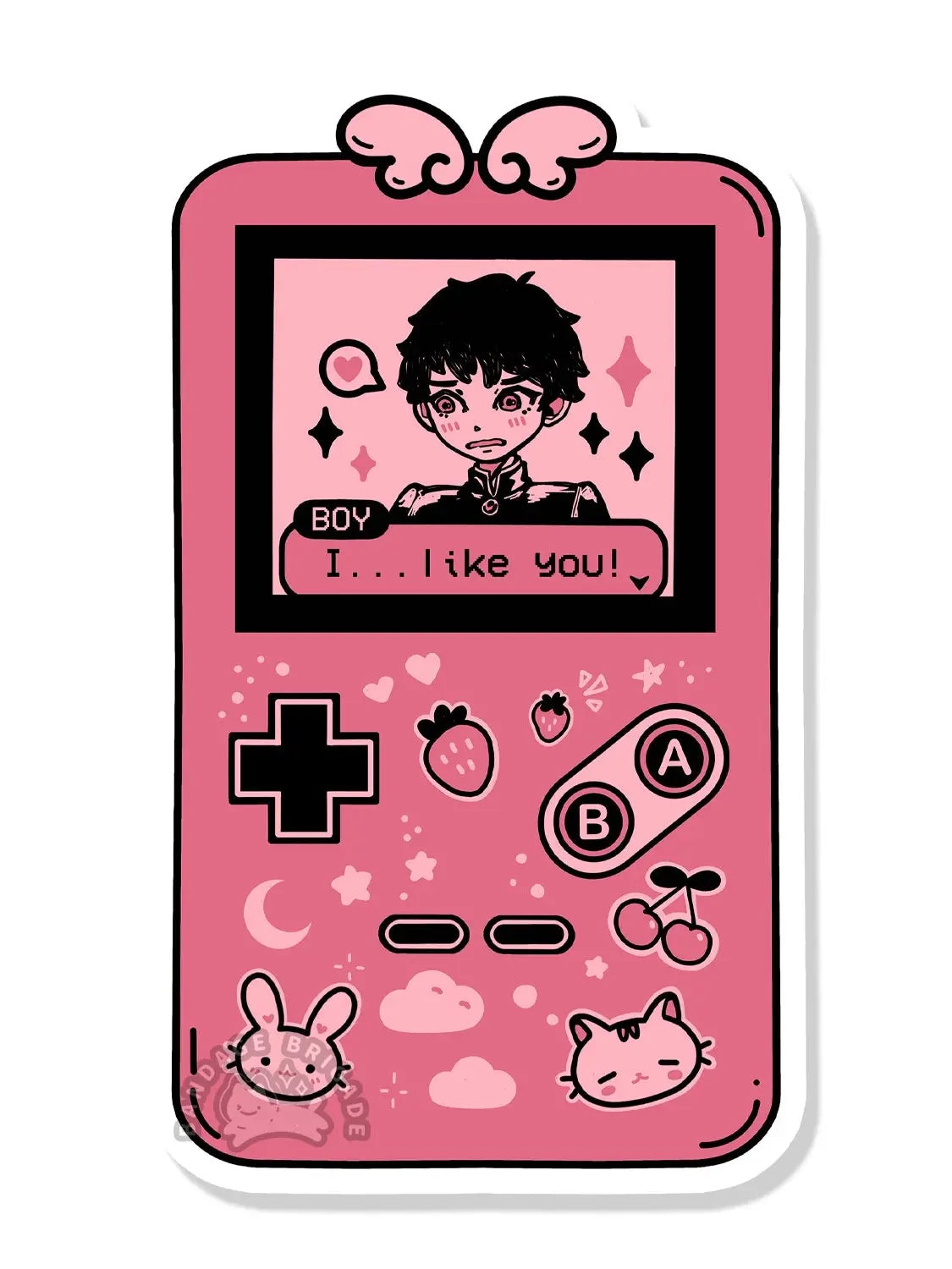 Bandage Brigade: Game Boy Confession Sticker