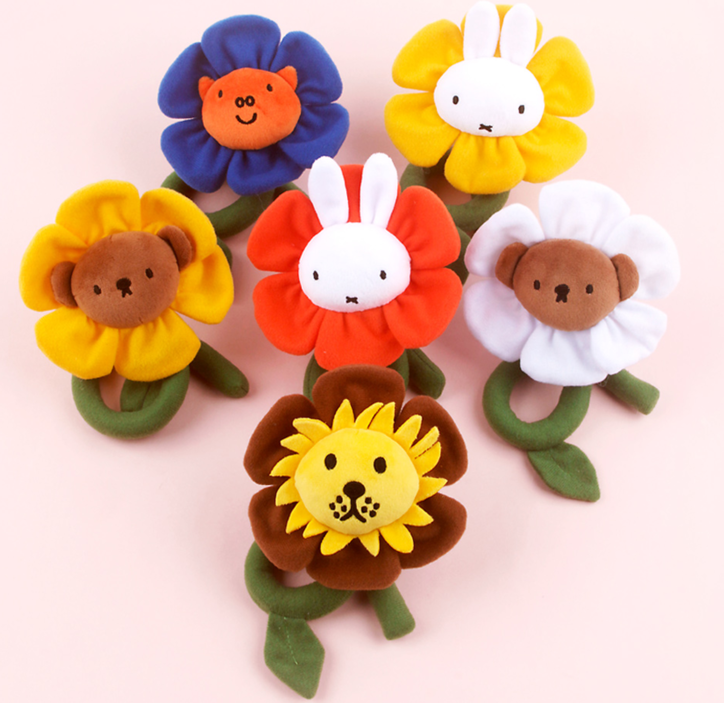 Miffy: Red Fabric Flower