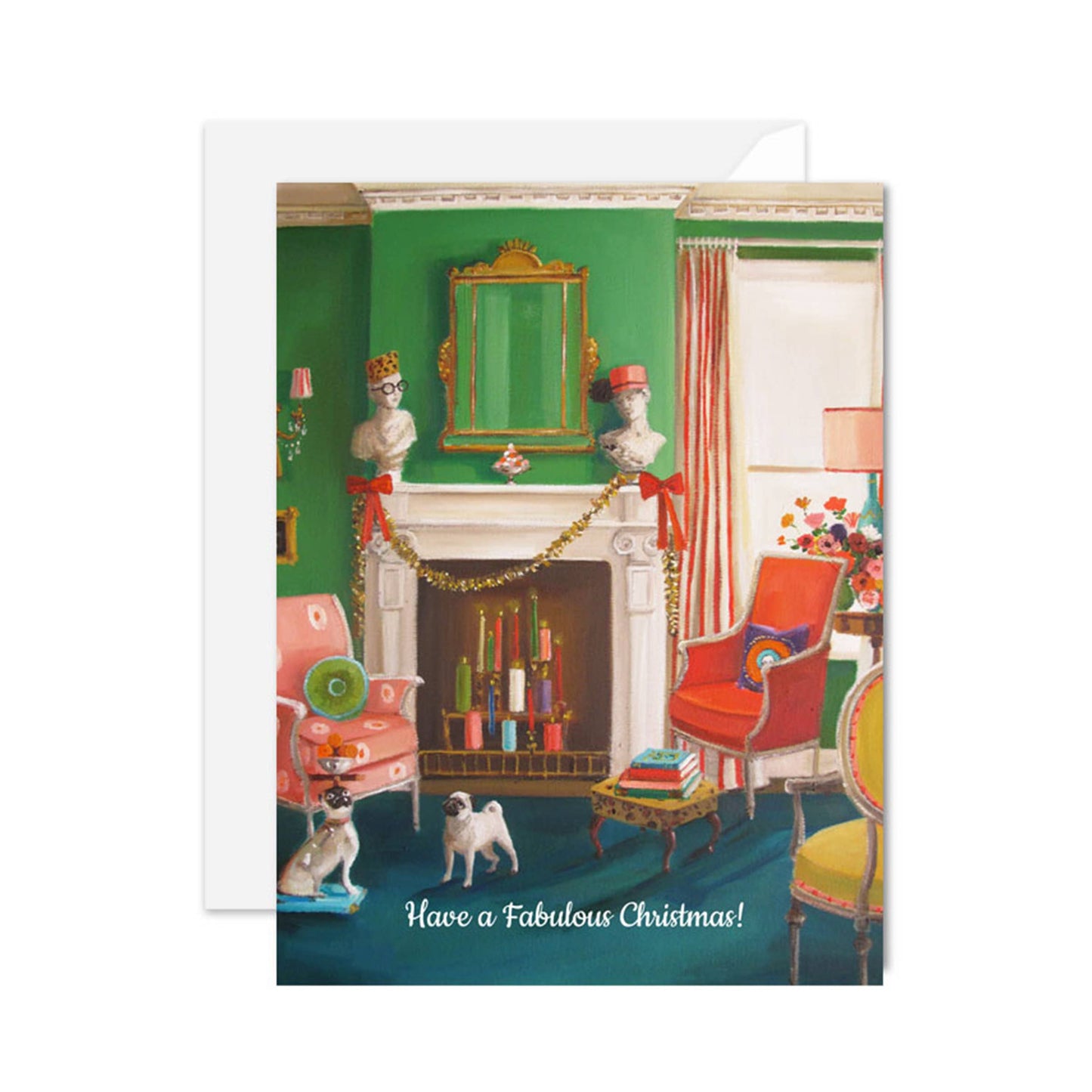 Janet Hill: Have A Fabulous Christmas Card