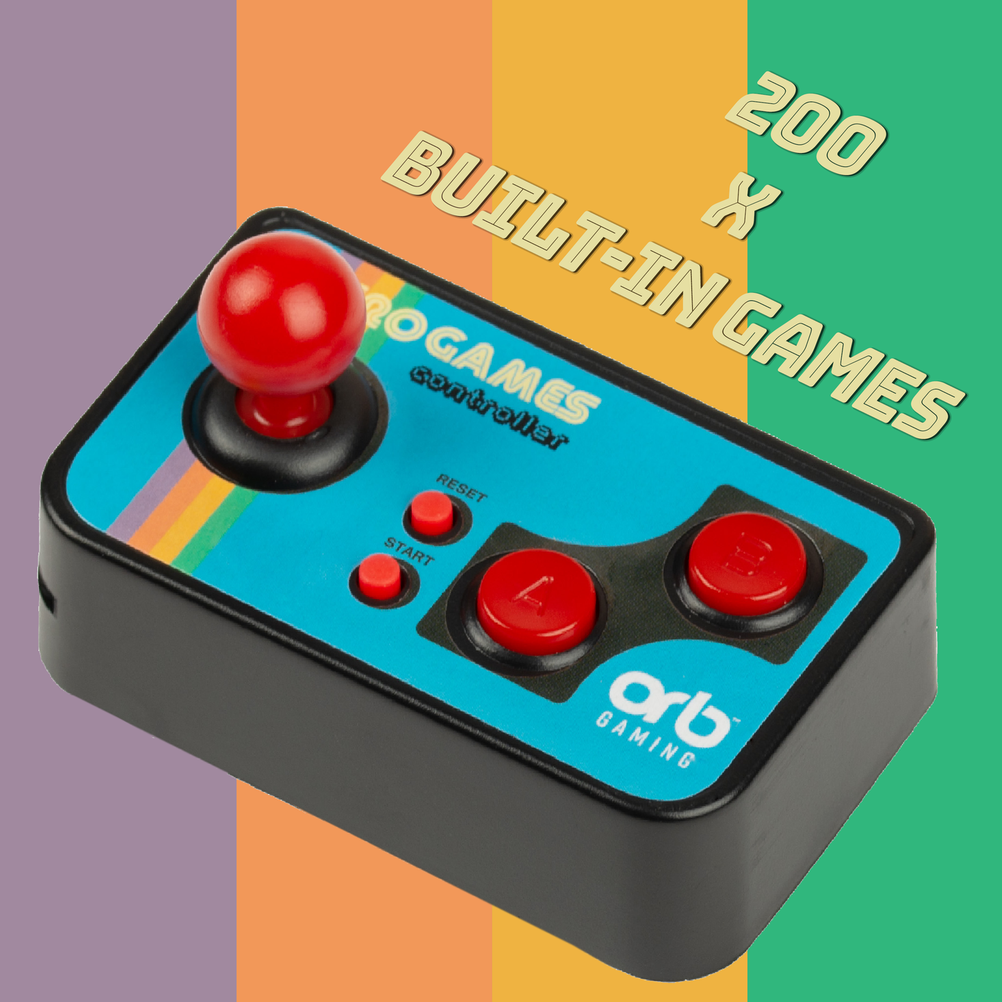 Orb: Retro Mini Arcade Plug & Play TV Game