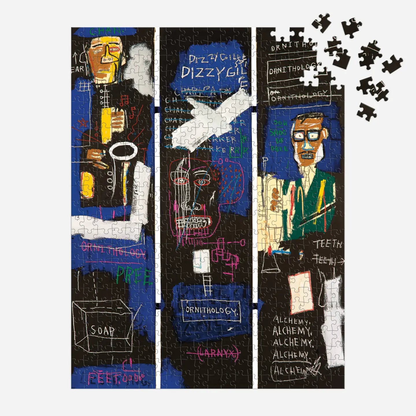 Jean-Michel Basquiat: Horn Players Book Puzzle