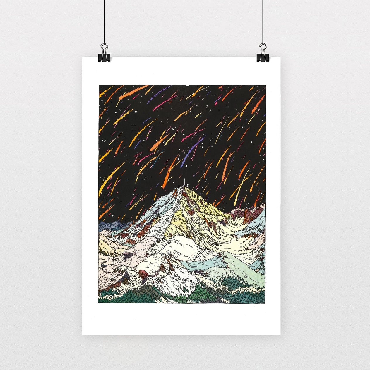 Clément Vuillier: Pic Du Midi Art Print