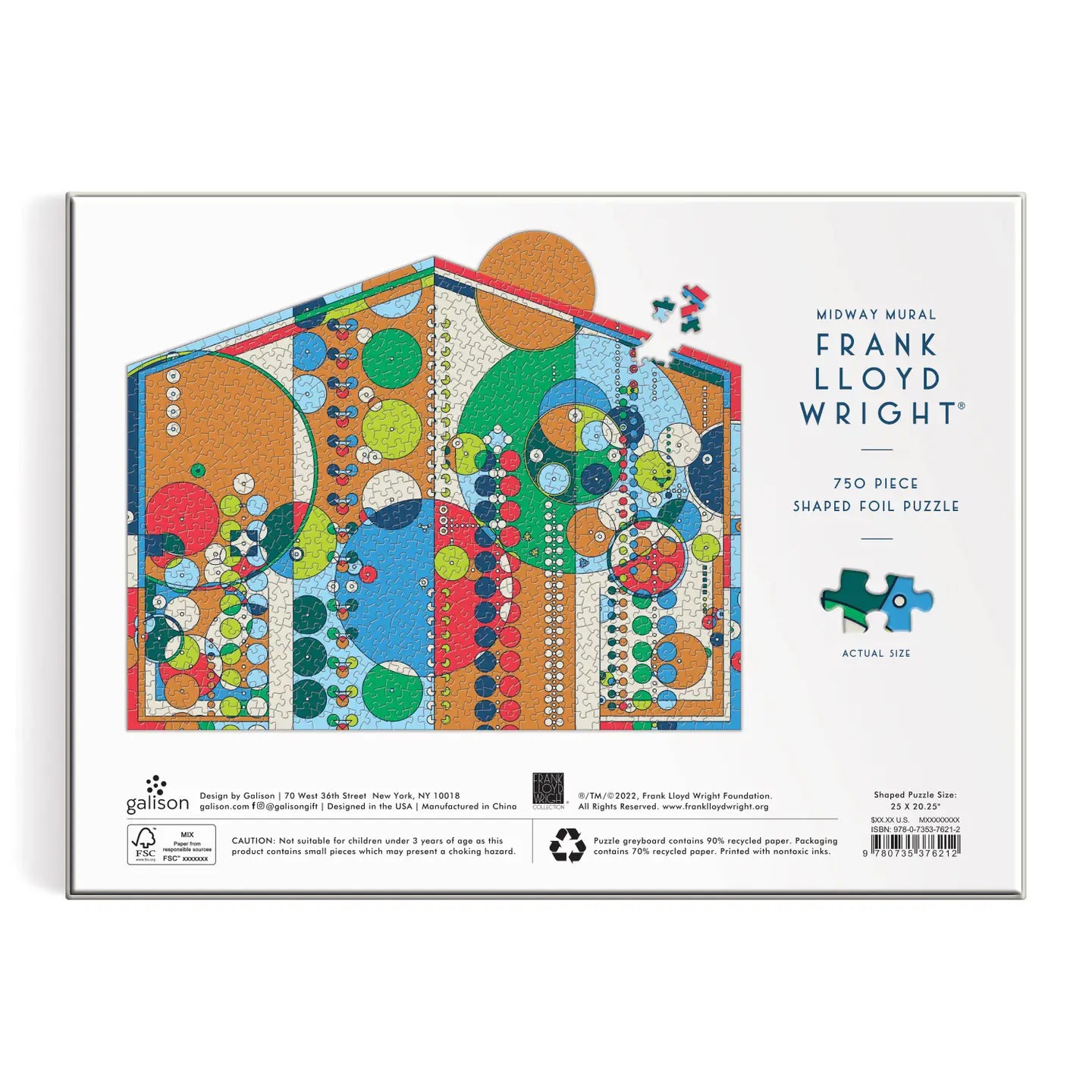 Frank Lloyd Wright: Midway Mural Puzzle