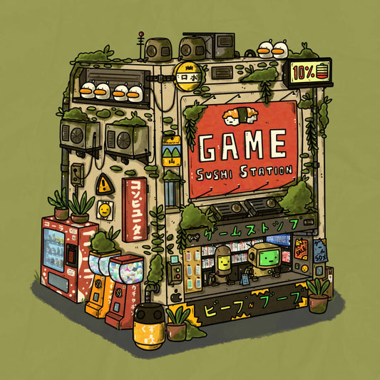 Sushiboiiiyy: Game Station Art Print