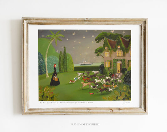 Janet Hill: Miss Moon Lesson Fourteen Art Print