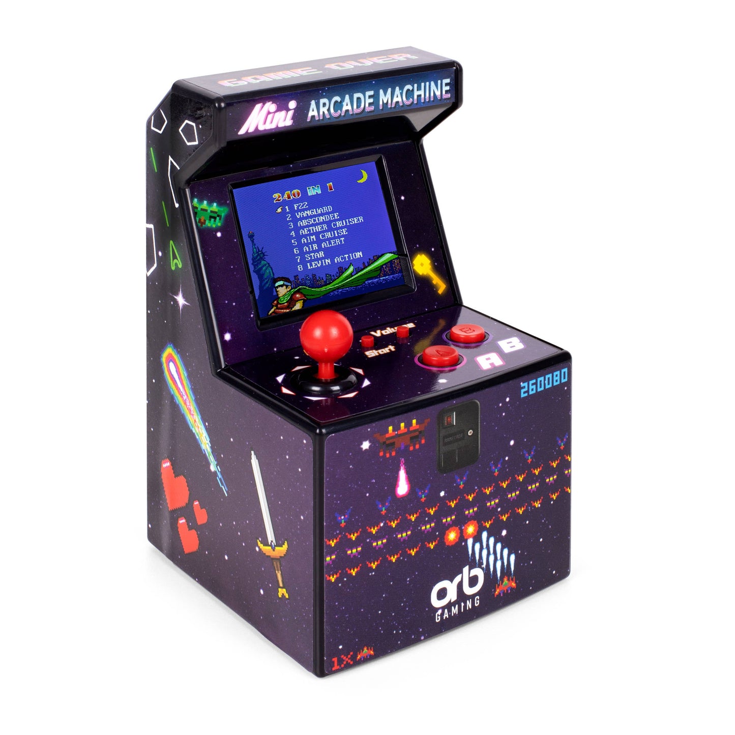 Orb: Retro Mini Arcade Machine (240-in-1 Games)