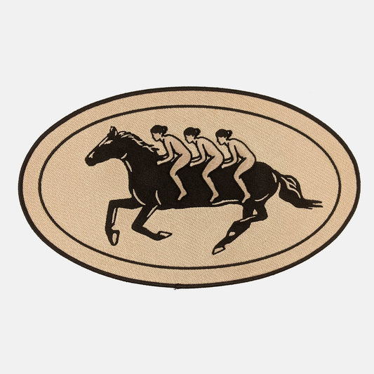 Long Horse Large Back Patch