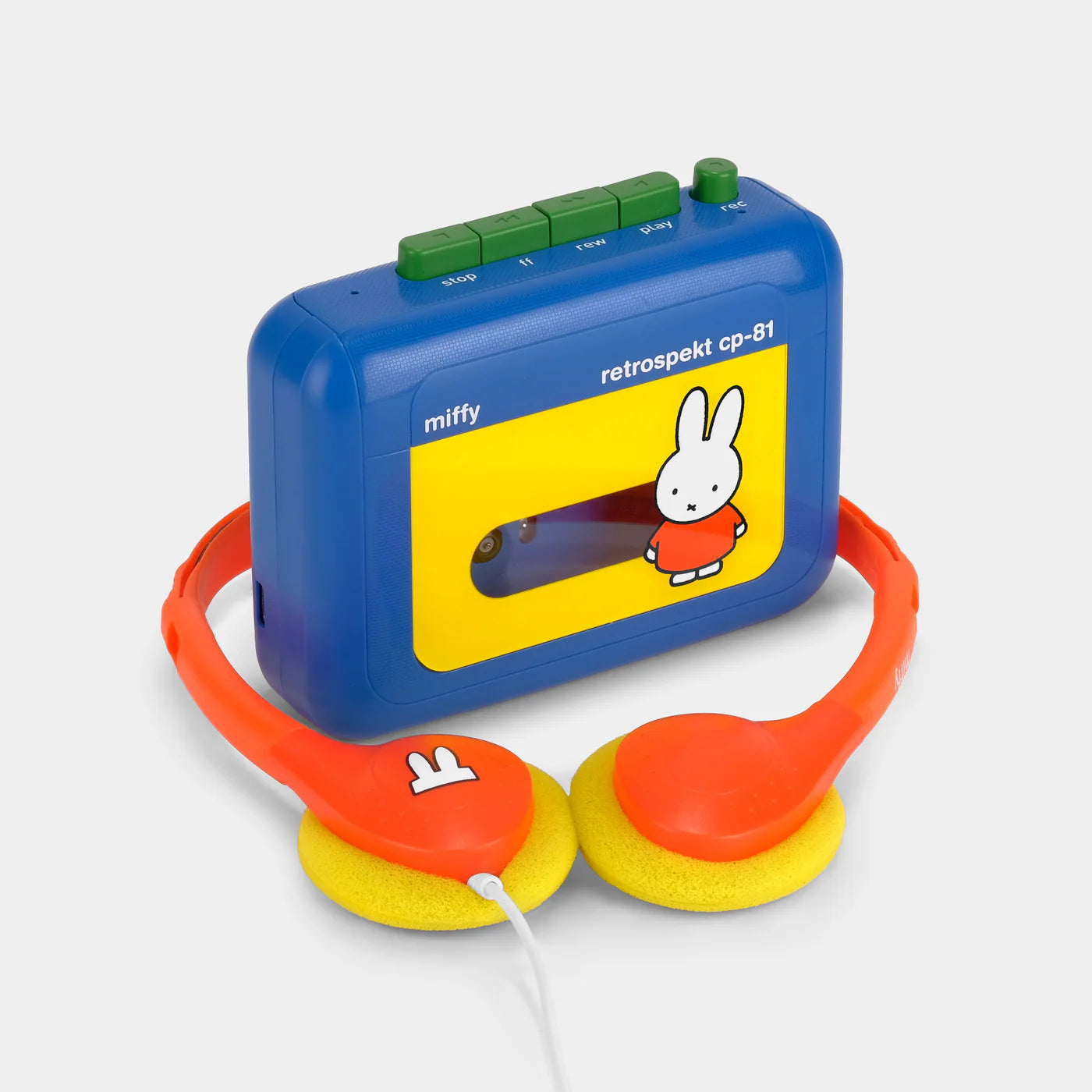 Miffy + Retrospekt Portable Cassette Player