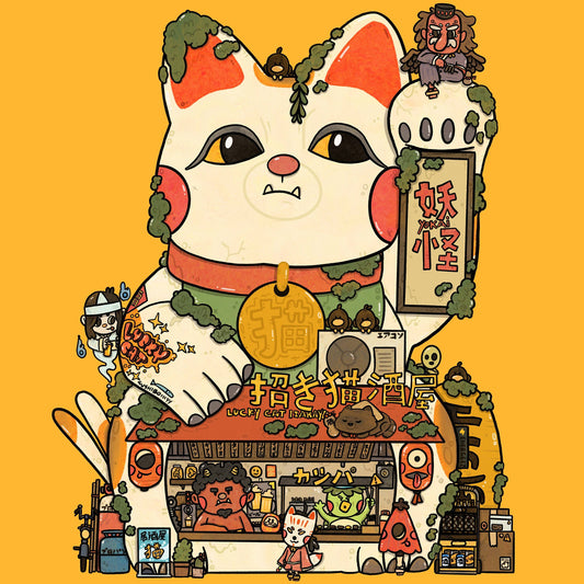 Sushiboiiiyy: Lucky Cat Art Print