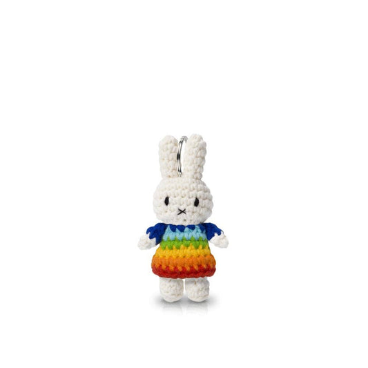 Miffy Rainbow Outfit Keychain