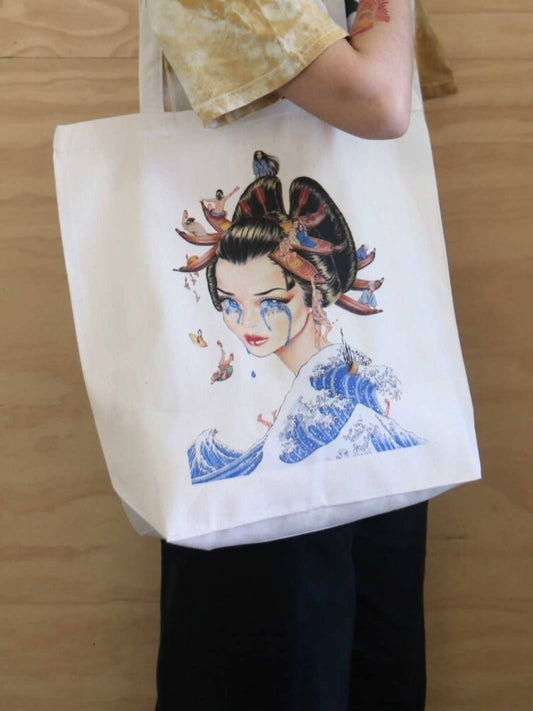 Popkiller: Cogumeli: Kanagawa Tote Bag