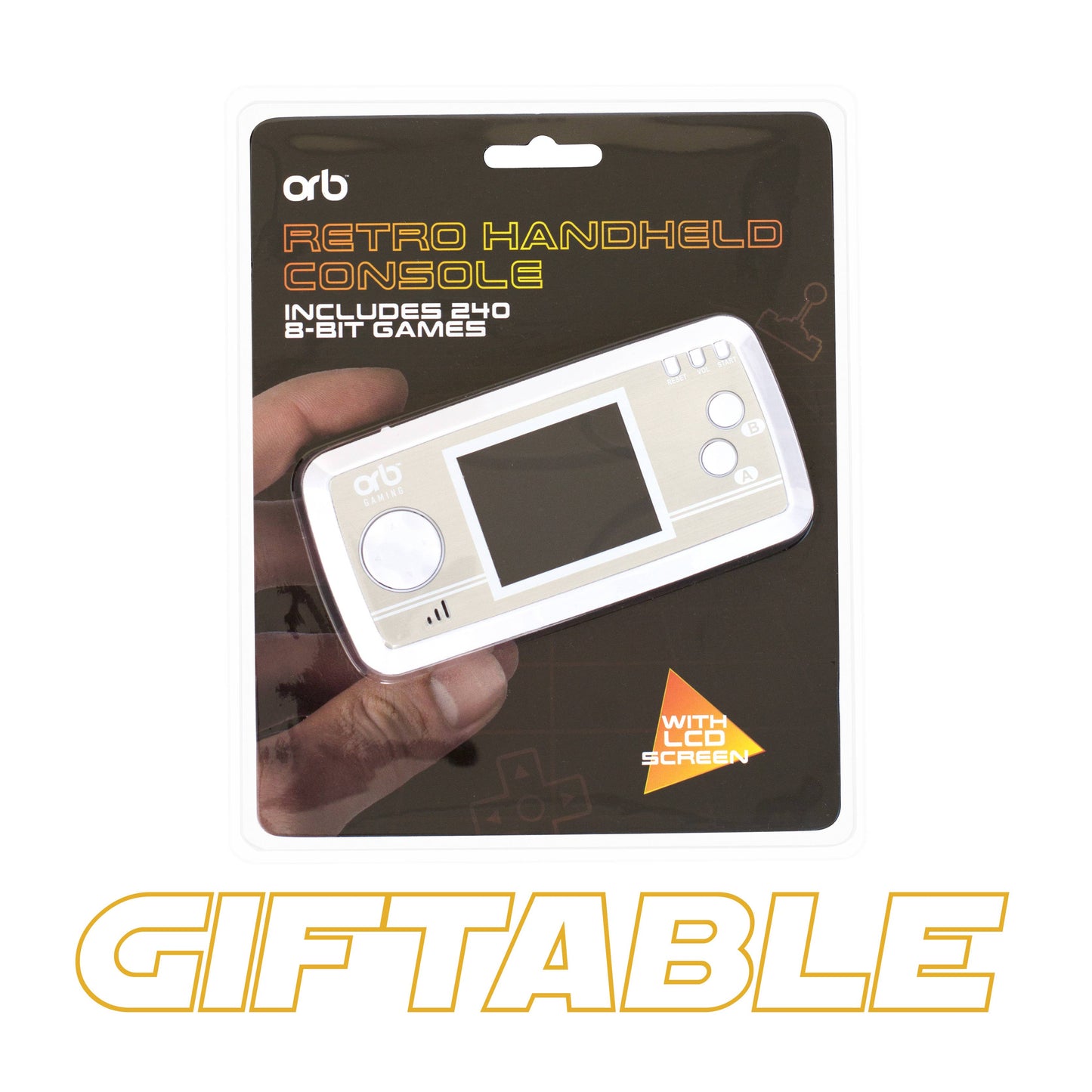 Orb: Retro Mini Handheld Games Console (240-in-1 Games)