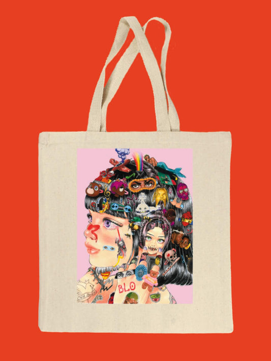 Popkiller: Cogumeli: Music Obsession Tote Bag