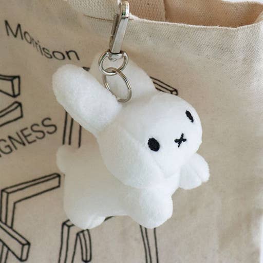 Miffy & Friends: Rabbit Fluffy Key Chain