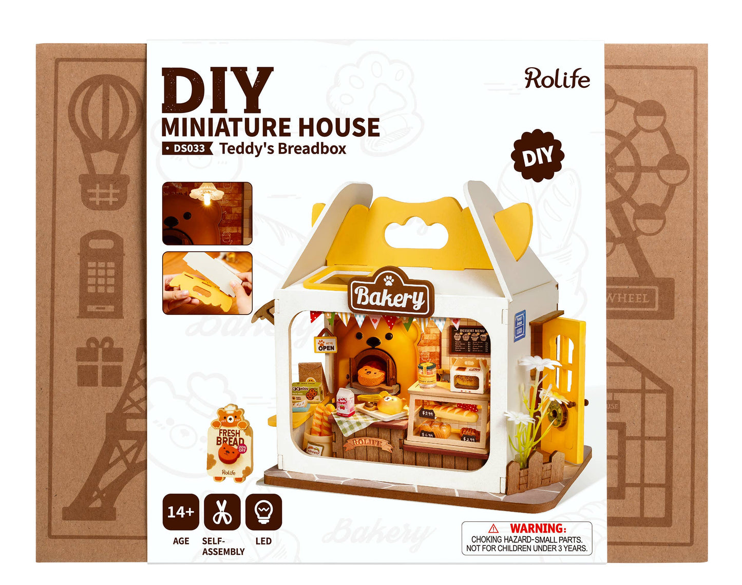 DIY Kit: Teddy's Breadbox Shop